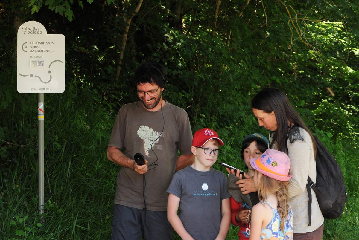 DECOUVREZ LE PARCOURS SONORE OREILLES EN BALADE